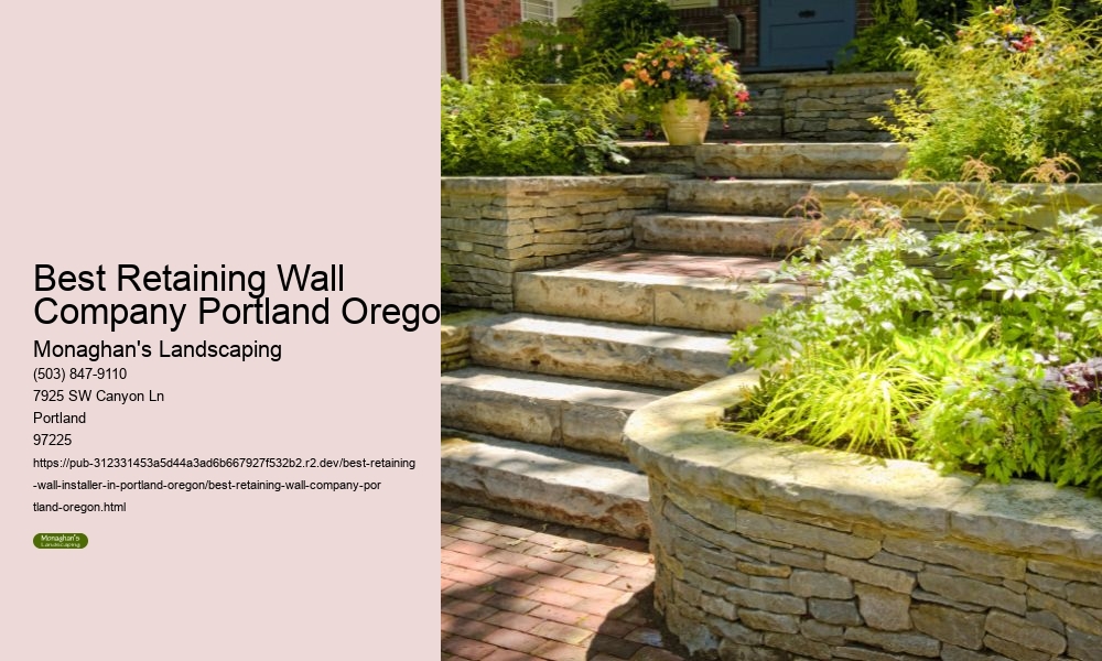 Best Retaining Wall Company Portland Oregon