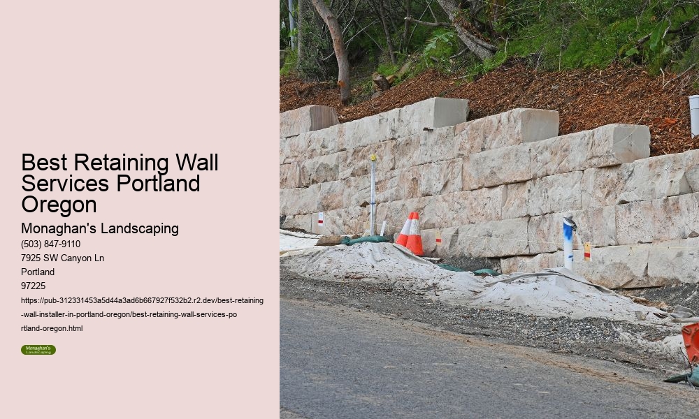 Best Retaining Wall Services Portland Oregon