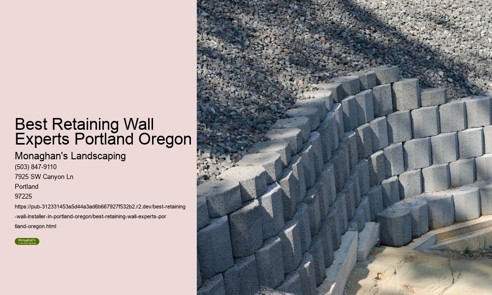 Best Retaining Wall Experts Portland Oregon