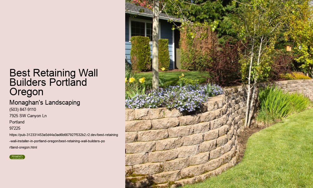 Best Retaining Wall Builders Portland Oregon