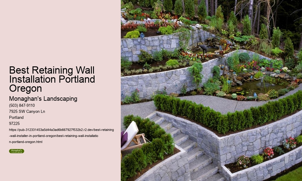Best Retaining Wall Installation Portland Oregon