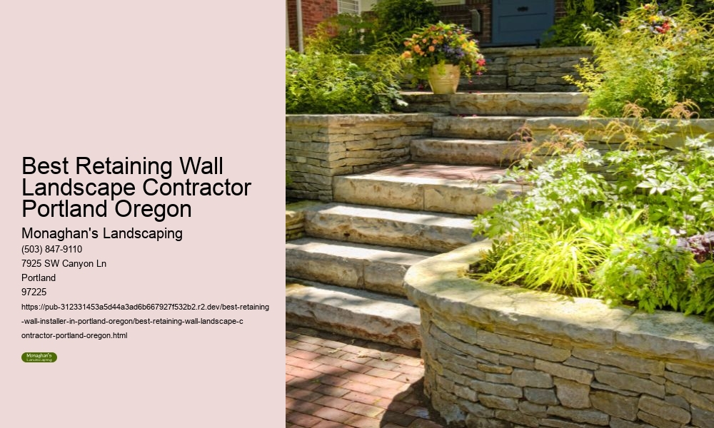 Best Retaining Wall Landscape Contractor Portland Oregon