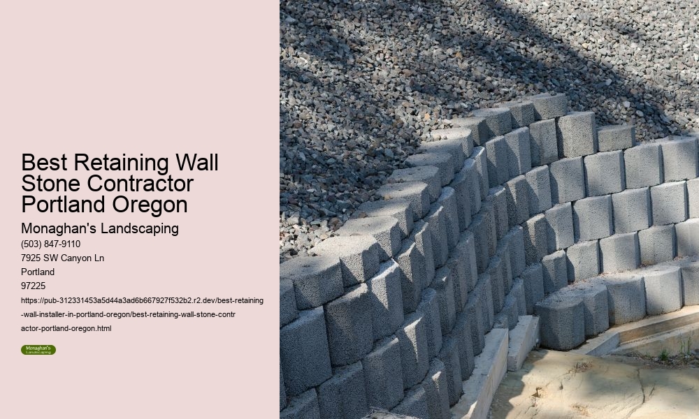 Best Retaining Wall Stone Contractor Portland Oregon